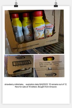 New Sealed Banana Milkshake High Protein