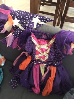 Halloween costume witch size 2/3
