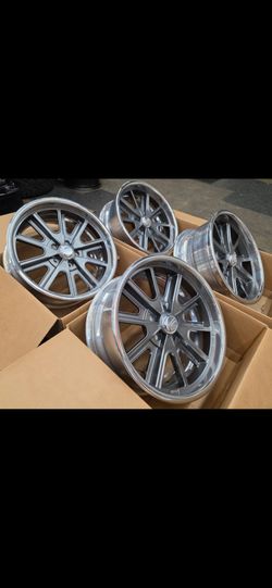 18"  AmericanRacing  VN407  2piece Weld forged