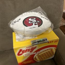 Signed/Authenticated Dre Greenlaw 49ers Football!