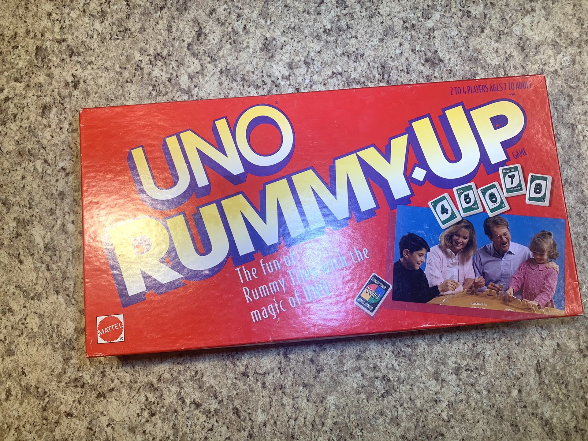 Uno Rummy Up Vintage