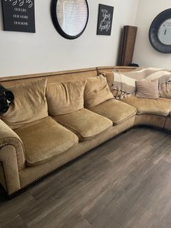 Large down sofas need gone