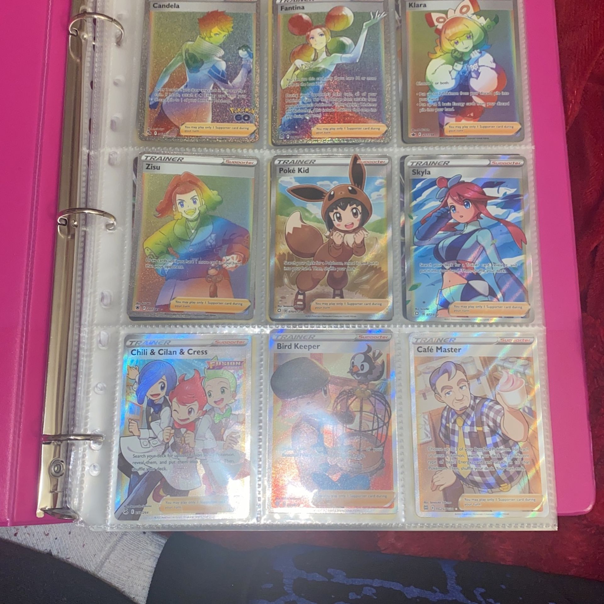 Pokémon Full Art Trainers
