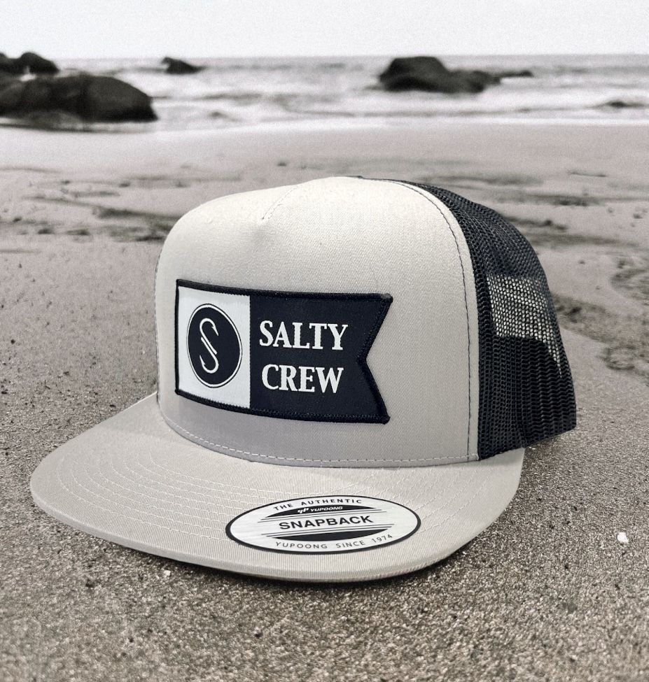 New Mesh Alpha Tech Salty Crew Adjustable Fit Hat