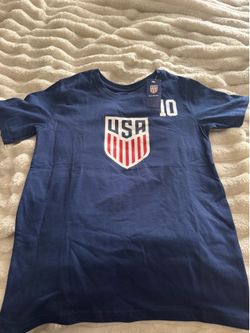 USA pulusic shirt. Size Large in kids
