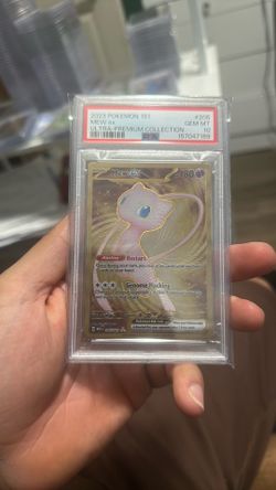 Mew EX ultra premium collection metal card