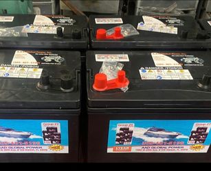 From group-24M, new marine battery, 1 year warranty