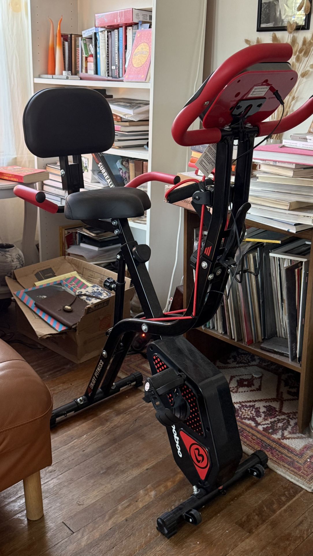 $45 — NEW Pooboo Folding Exercise Bike w/ Tags! 🚴♀️