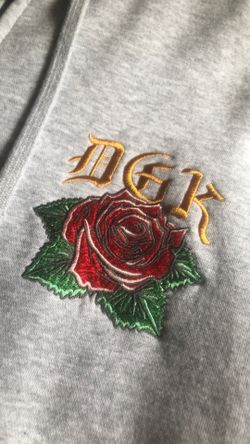 Virgin Mary zip up,size large