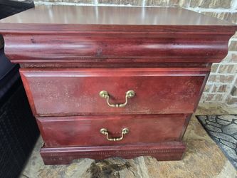 Cherry Wood Nightstand (Single)