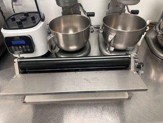 Pizza Dough Roller / Dough Sheeter – Stainless Steel