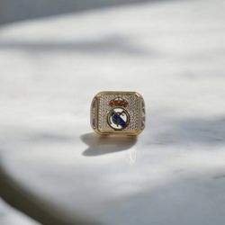 14K YG RM Football Club Rings 