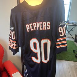 Vintage julius peppers bears jersey