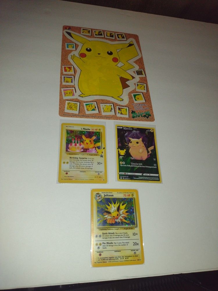 Pokemon Cards 1998