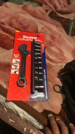Duralast 11 pc pass-through adjustable wrench  set