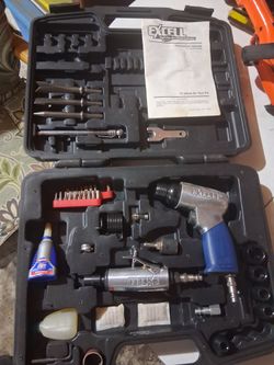 Excell 72-Piece Air Tool Kit with Case