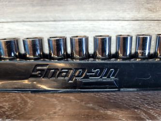 Snap-on 212SFSMS  8-19mm 3/8" Drive 12-Piece 6-Point Flank Drive Socket Set