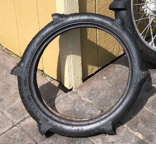 TTR125 Sand Paddle Tire. 90/100-16 Yamaha TTR, CRF