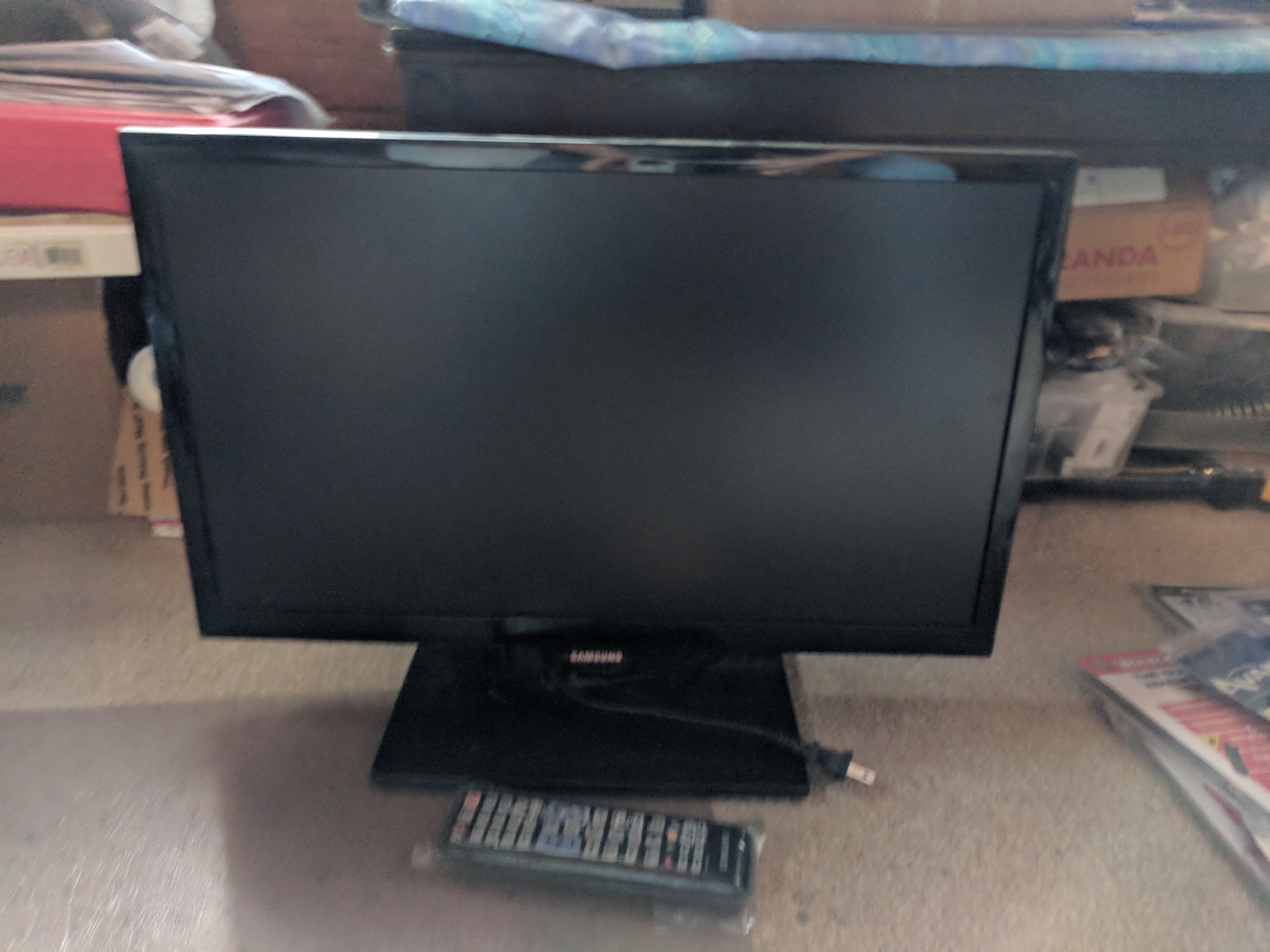Samsung un22f5000af computer monitor and tv