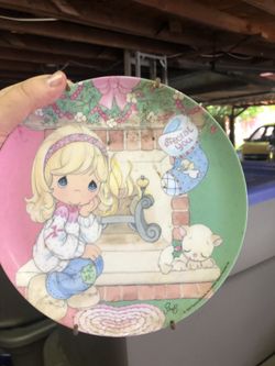 Precious moments plate