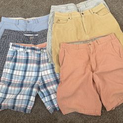 6 Pair Tommy Bahama Shorts 