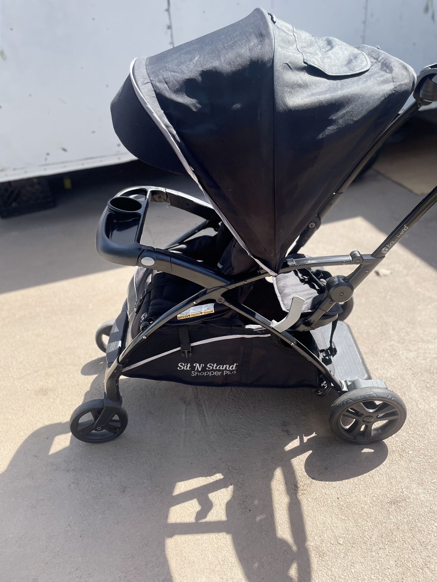 Sit And stand Stroller 