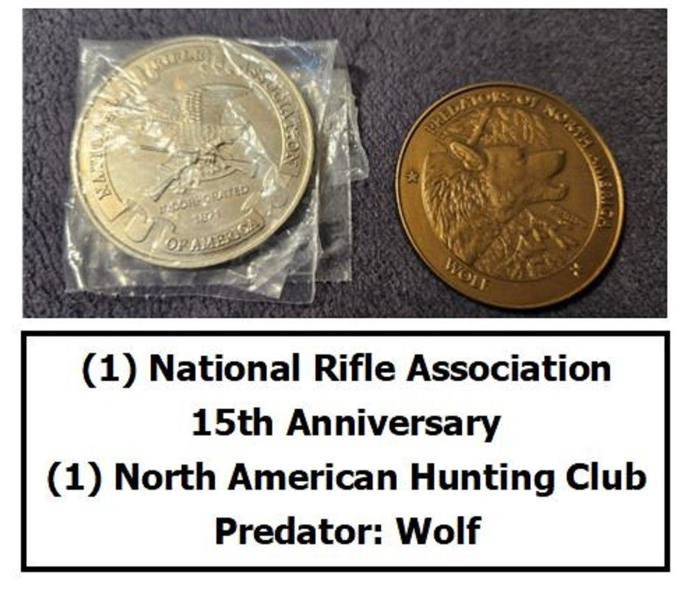 Vintage Commemorative Coins - Never Displayed