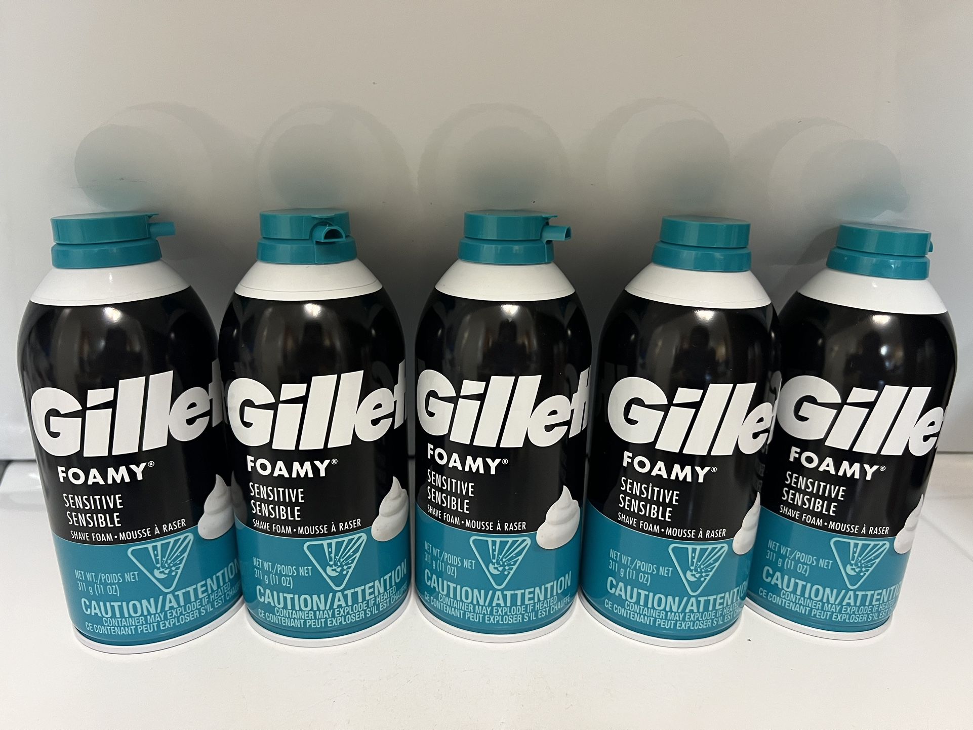 Gillette Foamy all 5 x $10