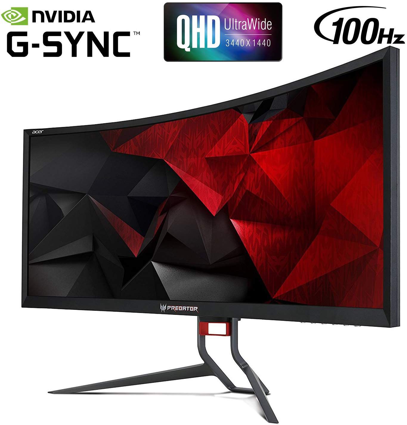 Acer Predator Z35P bmiphz 35" Curved NVIDIA G-SYNC gaming Monitor UltraWide
