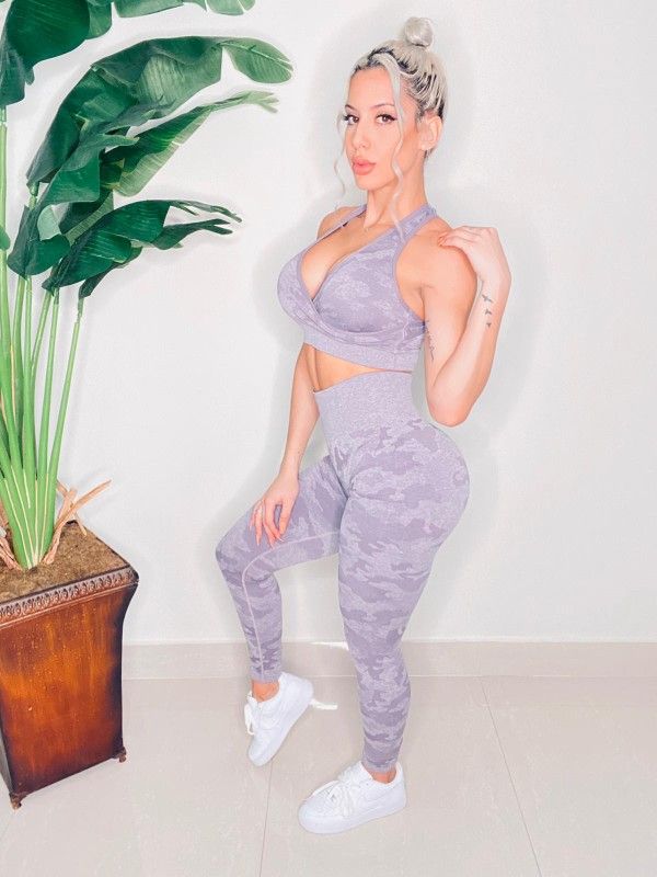 Seamless Yoga Suits women energy gym fitness clothing high waist leggings yoga sets training