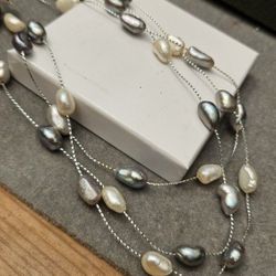 Fresh Water Cultured Pearls Necklace 