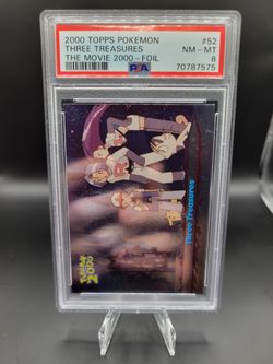 Topps Pokemon The Movie 200 Three Treasures Foil MINT 