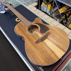Ibanez PC50WSCE Open Pore Brown Concert Acoustic Electric Guitar NEW!