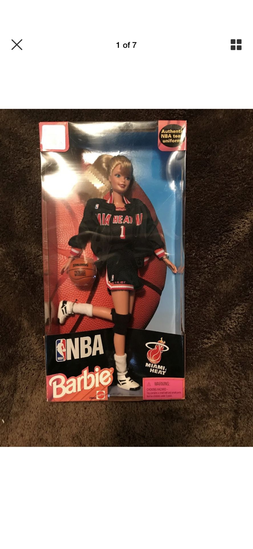 NBA Barbie Miami Heat