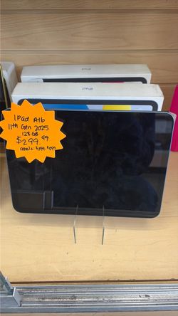 Apple iPad 11th Gen 128GB
