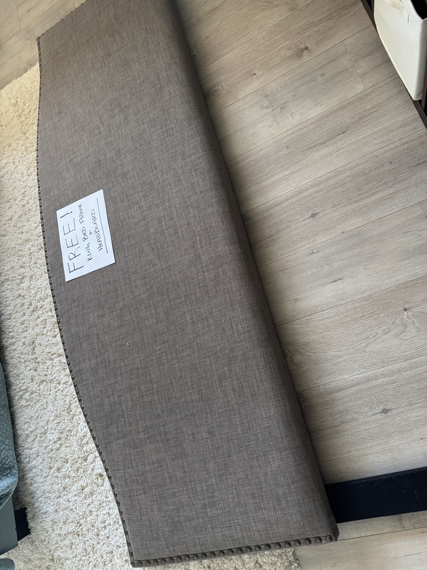 King Sized Bed Frame & Headboard