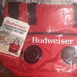 Budweiser Bluetooth Speaker Cooler Bag