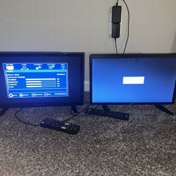 LED Tvs For Sale With Remotes (works Perfectly)