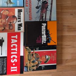 Board Games - 9 Avalon Hill Military Battle Games