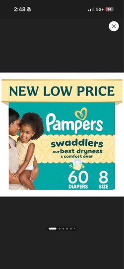Pampers size 8