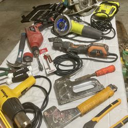All tools WITH power washer Together only! 