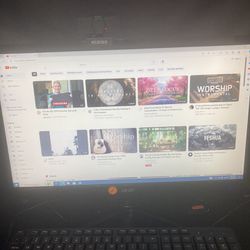 Desktop Computer W/ Webcam & Speakers
