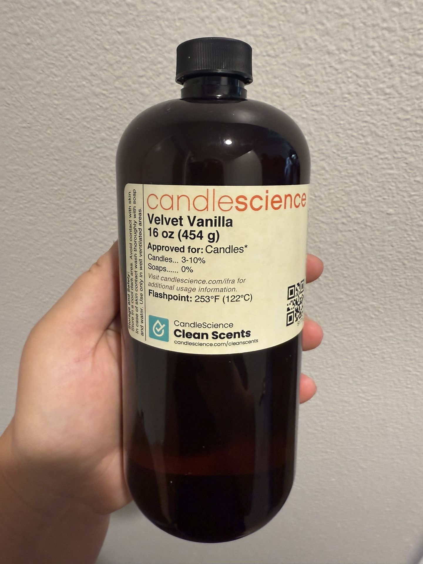 Candle Fragrance Oil - Candle Science - Velvet Vanilla