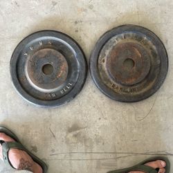 Old School 50lb Plates 