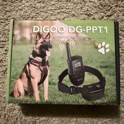 Digoo Remote training collar with Rechargeable and Waterproof dog device 
