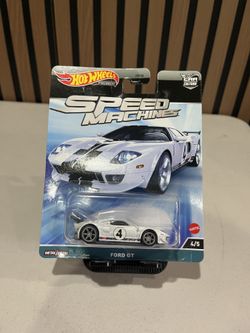 Hot Wheels Car Culture Speed Machines Ford GT White NEW 2023
