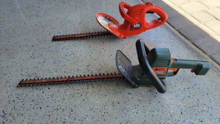 22" and 17" Electric Hedge Trimmers