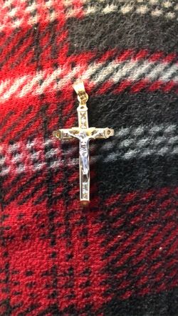 14k Gold Jesus Piece for chain