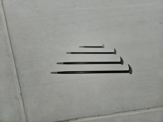 Steel Heel Pry Bar Set (4)