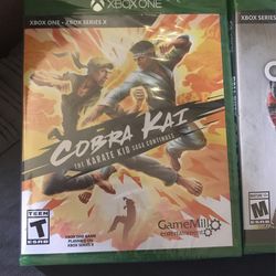 Cobra Kai Xbox One Game, NEW/UNOPENED